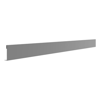 Base screen, for shelf unit width 1000 mm, zinc plated.