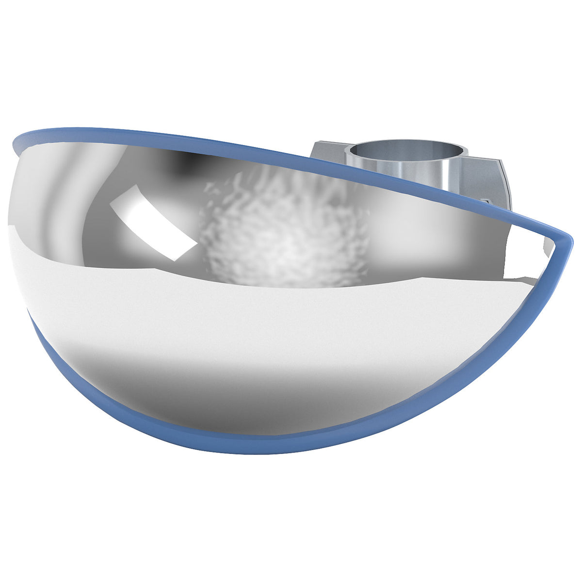 Wide angle mirror, for indoor and outdoor use, 180°, WxHxD 620 x 320 x 300 mm.