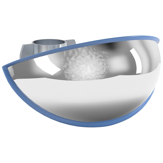 Wide angle mirror, for indoor and outdoor use, 180°, WxHxD 620 x 320 x 300 mm.