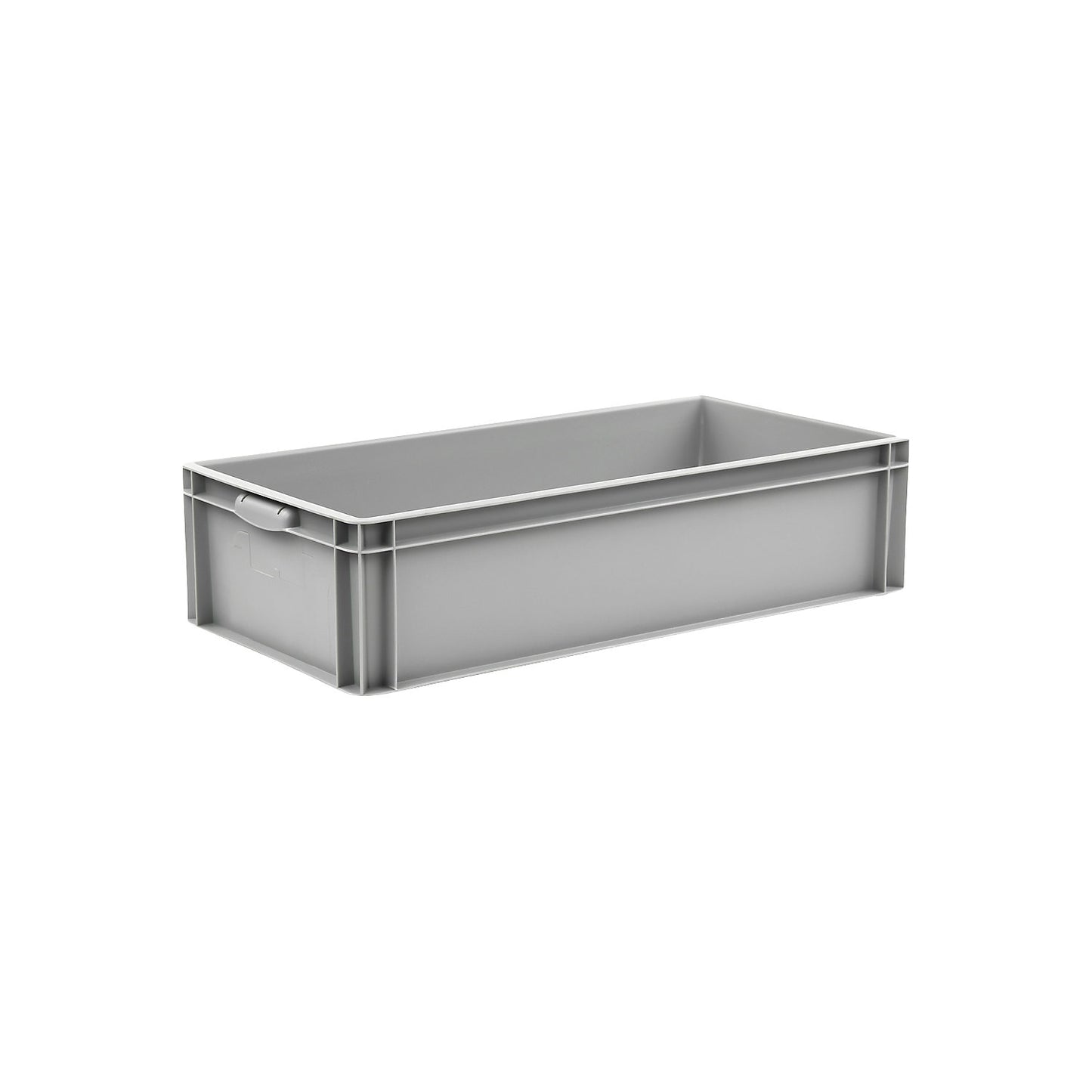 Euro stacking container, capacity 50 l, LxWxH 800 x 400 x 200 mm, PP, grey.