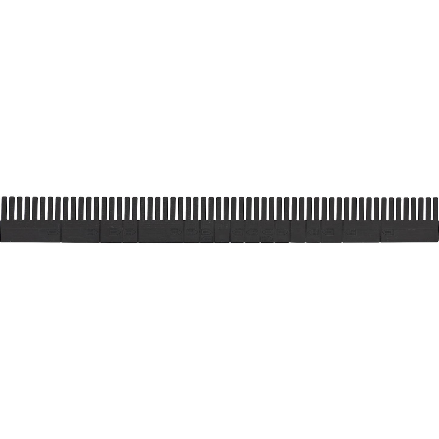 Divider, can be cut to size, LxH 1150 x 120 mm, thickness 5 mm, pack of 10.
