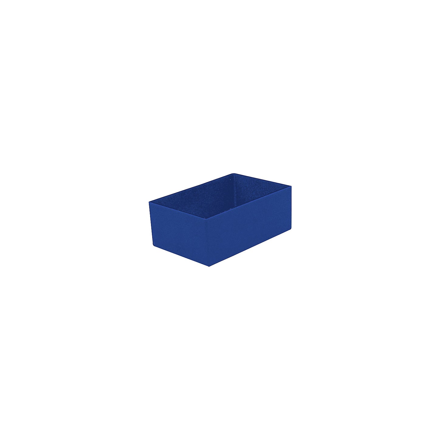 Bins, height 63 mm, blue, LxW 162x108 mm, pack of 50.