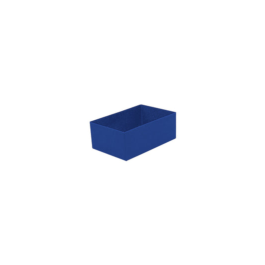 Bins, height 63 mm, blue, LxW 162x108 mm, pack of 50.