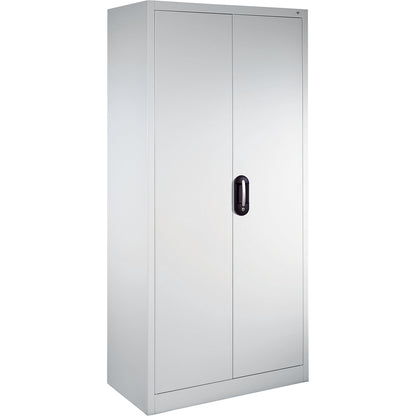 ACURADO universal cupboard, WxD 1200 x 400 mm, light grey.