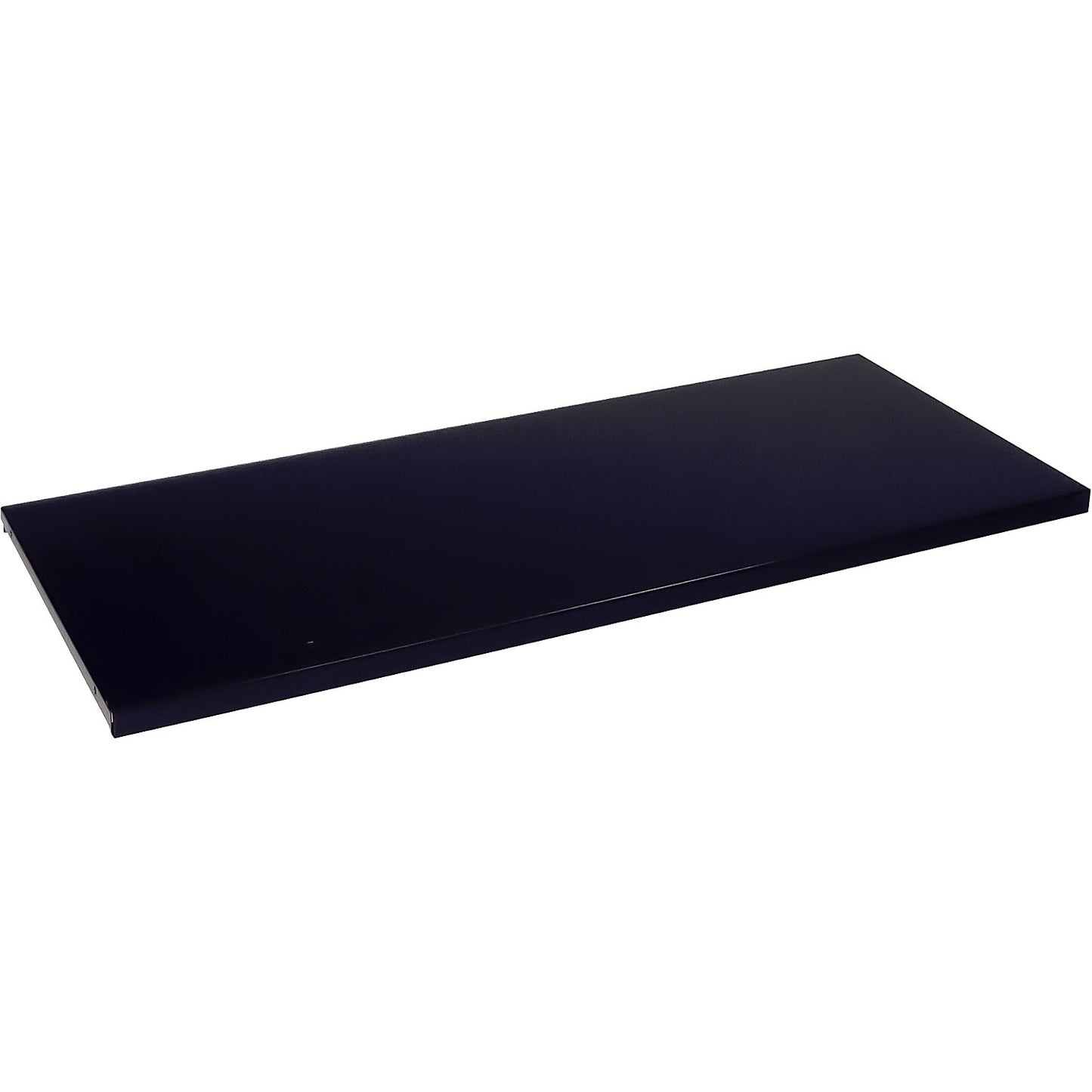 Shelf for roller shutter cupboard, black grey RAL 7021, for width 1000 mm.