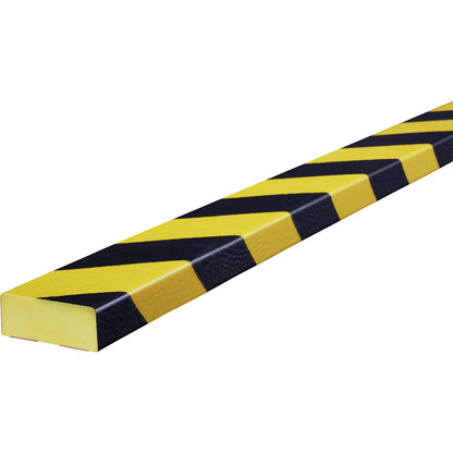 Knuffi® surface protection, type D, 1 x 5 m roll, black / yellow.