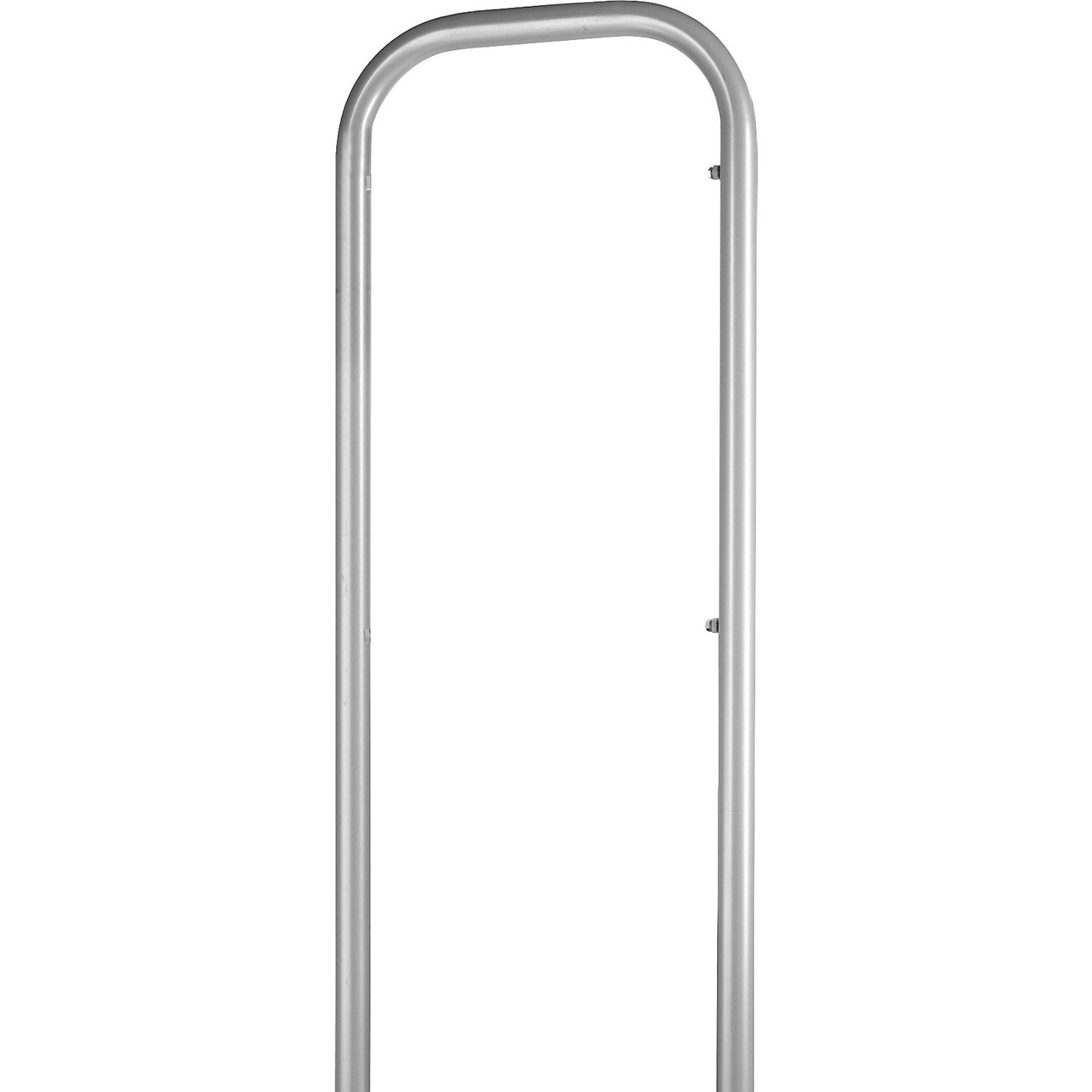 Aluminium bar, for concreting in, for waste collectors.