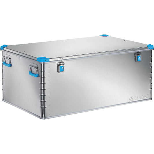 Aluminium universal box, capacity 414 l, external dims. LxWxH 1200 x 800 x 510 mm.