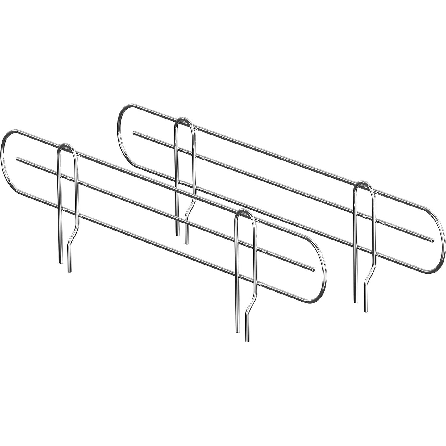 Lateral stop, pack of 2, for depth 610 mm.