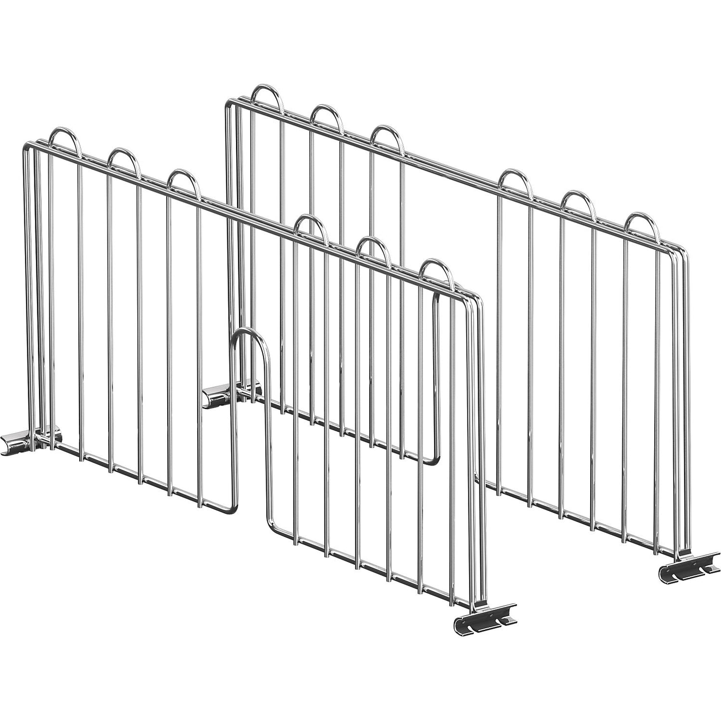 Shelf divider, height 215 mm, for depth 460 mm, pack of 2.