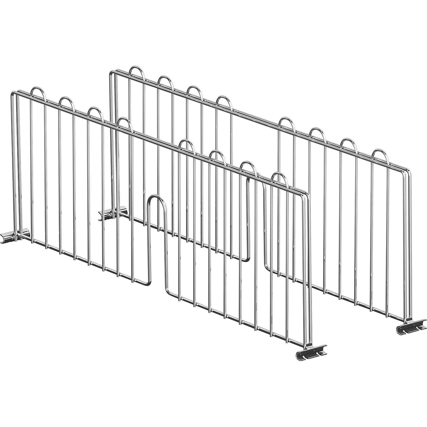 Shelf divider, height 215 mm, for depth 610 mm, pack of 2.