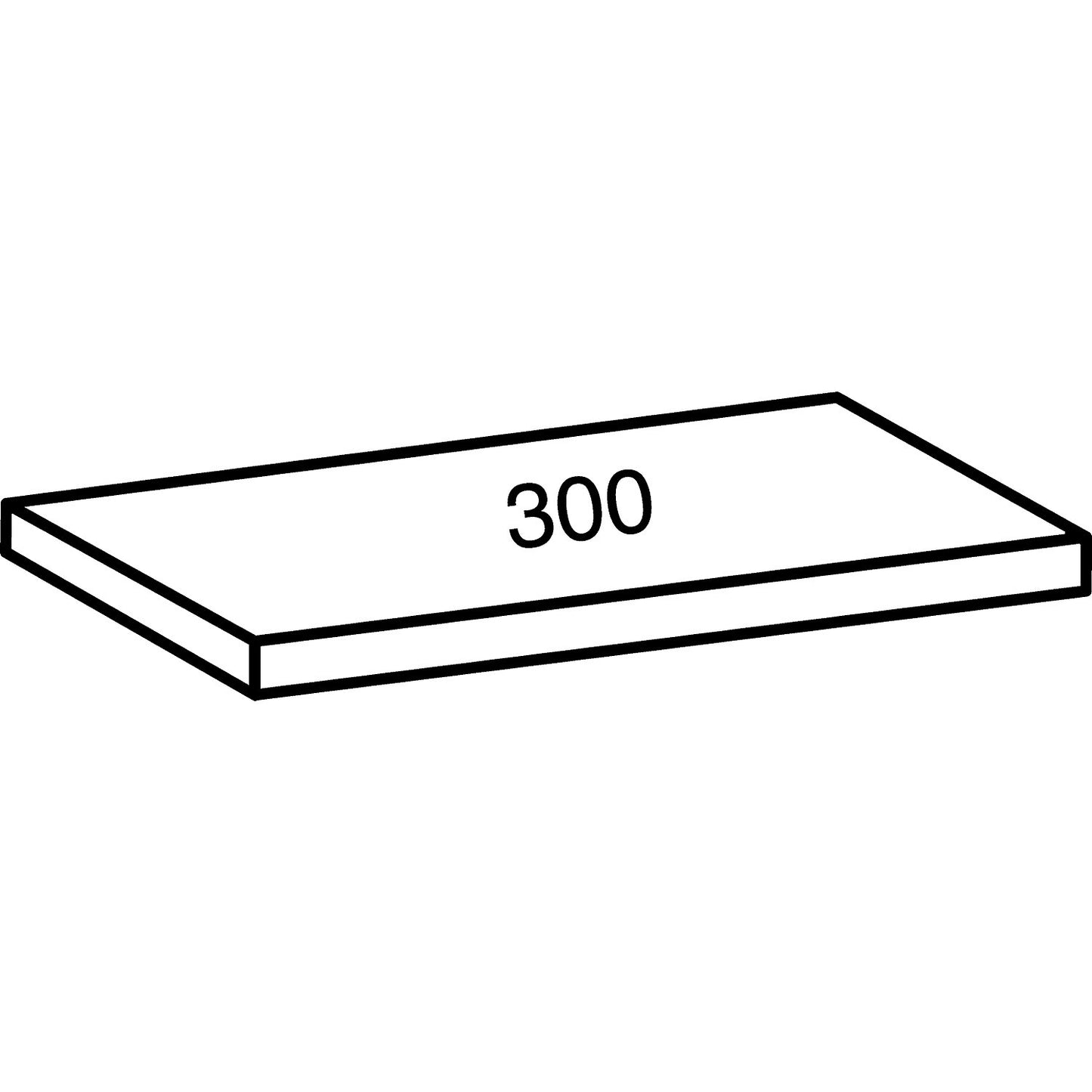 Boltless industrial and storage shelving unit, h 2280 mm, shelf width 800 mm, 6 shelves, depth 300 mm, extension shelf unit.