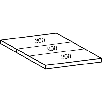 Boltless industrial and storage shelving unit, h 2280 mm, shelf width 1000 mm, 6 shelves, depth 800 mm, extension shelf unit.