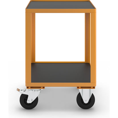 Professional workshop trolley, COMPACT, LxW 600 x 600 mm, max. load 350 kg.