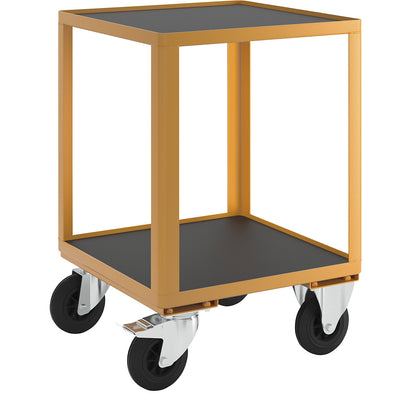 Professional workshop trolley, COMPACT, LxW 600 x 600 mm, max. load 350 kg.