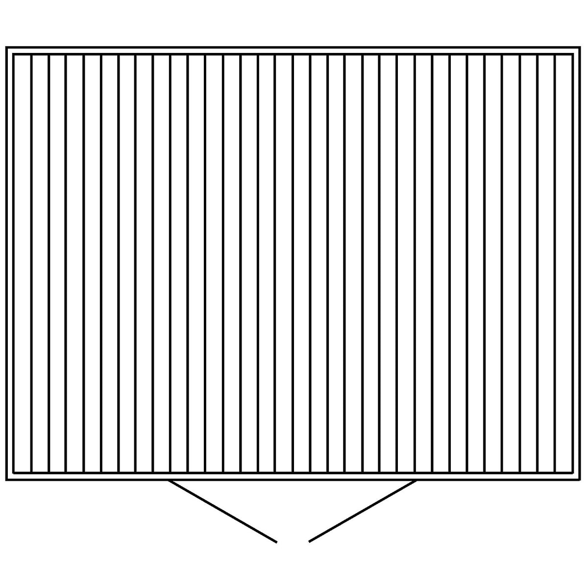 Hazardous goods storage container for water hazardous media, external HxWxD 2400 x 4075 x 2875 mm, zinc plated.