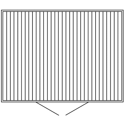 Hazardous goods storage container for water hazardous media, external HxWxD 2400 x 4075 x 2875 mm, zinc plated.