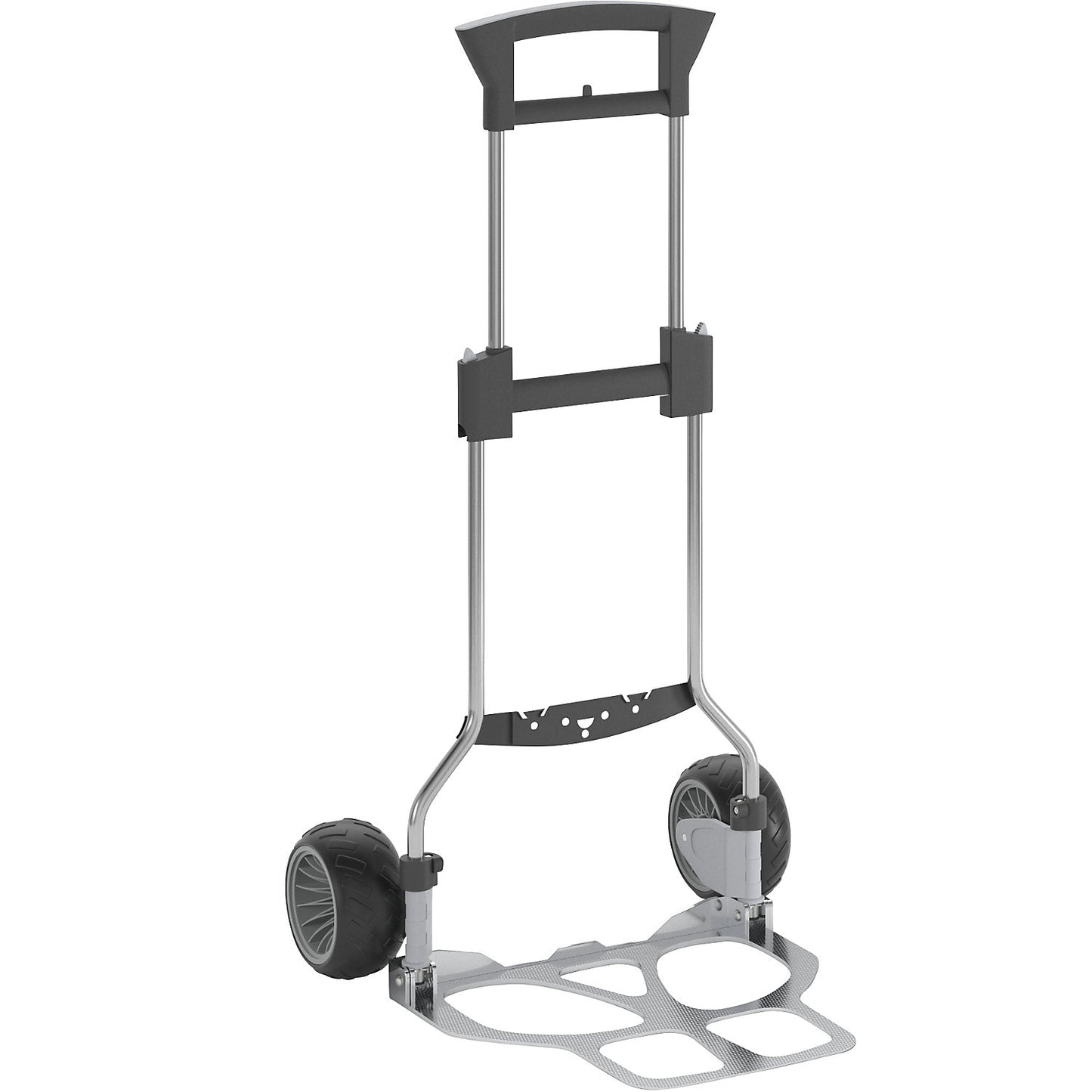 Professional sack truck, folding, RuXXac® cart CROSS, max. load 100 kg.
