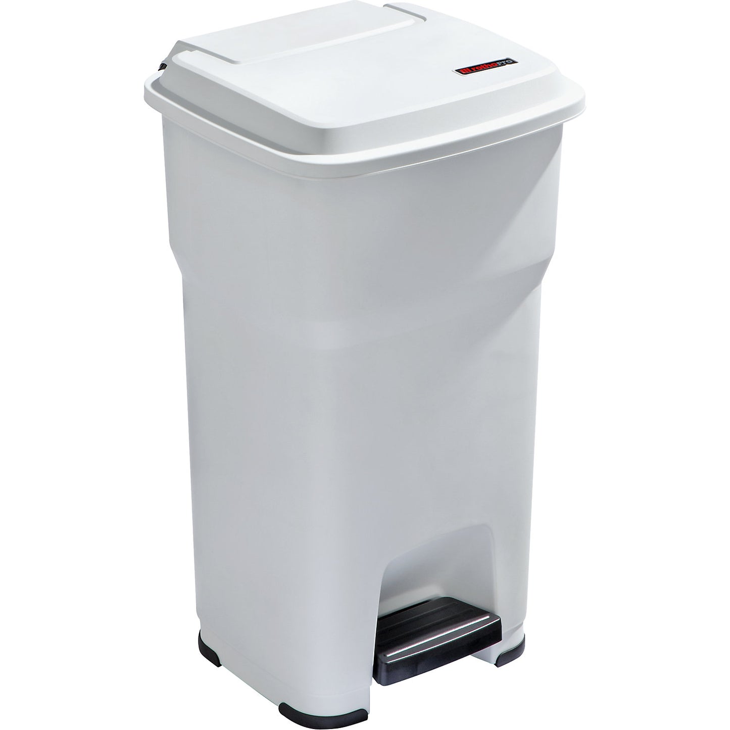 HERA pedal bin, capacity 60 l, WxHxD 390 x 690 x 390 mm, white.