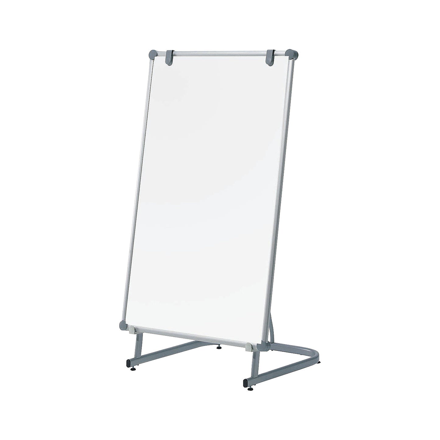Whiteboard, mobile, height adjustable, WxH 750 x 1200 mm.