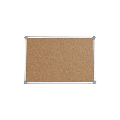 Pin board, cork surface, WxH 1500 x 1000 mm.