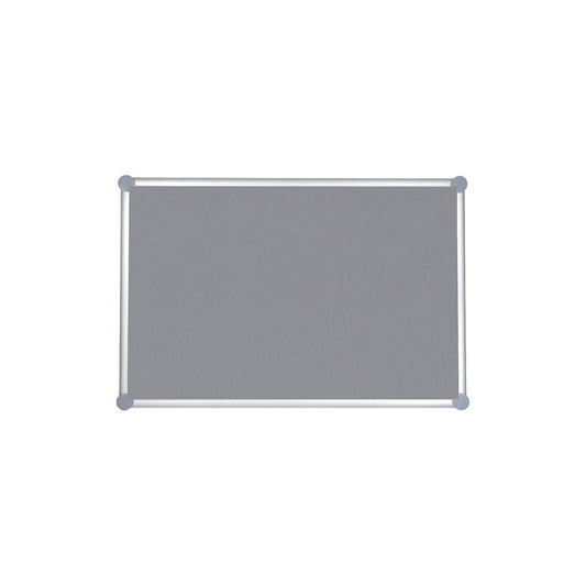 Pin board, pinnable fabric surface, WxH 900 x 600 mm.