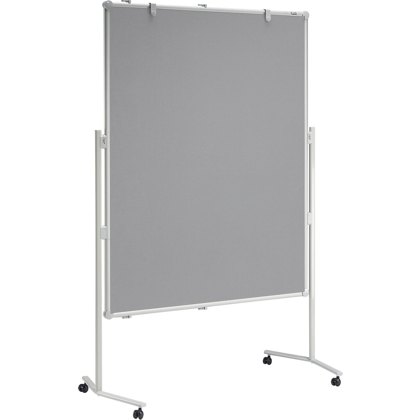 MAULpro presentation board, fabric surface, grey, WxH 1200 x 1500 mm.