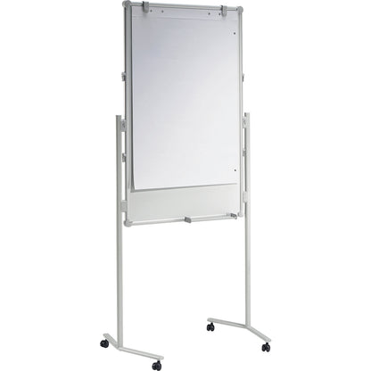 MAULpro multi-presentation board, blue fabric / whiteboard, WxH 750 x 1200 mm.