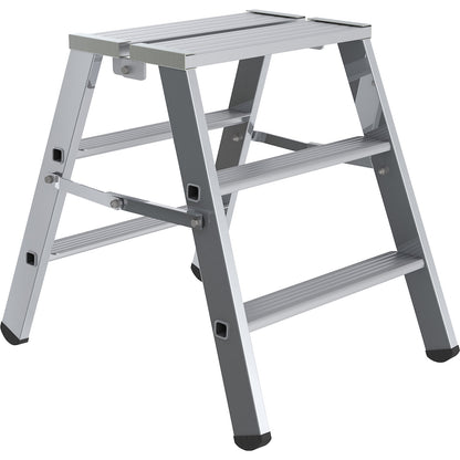 Step platform, folding, 3 steps on both sides.