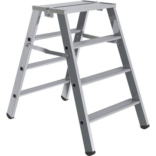 Step platform, folding, 4 steps on both sides.