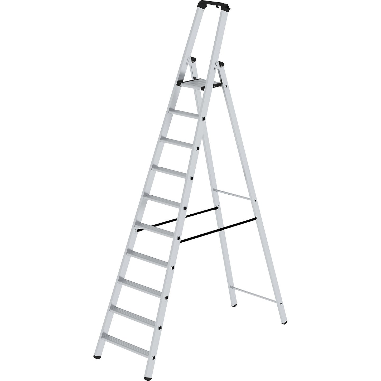Step ladder, single sided, standard model, 10 steps.
