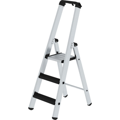 Step ladder, single sided, cushioned model, 3 steps.