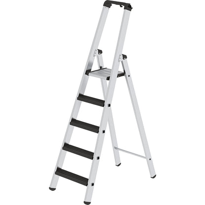 Step ladder, single sided, cushioned model, 5 steps.