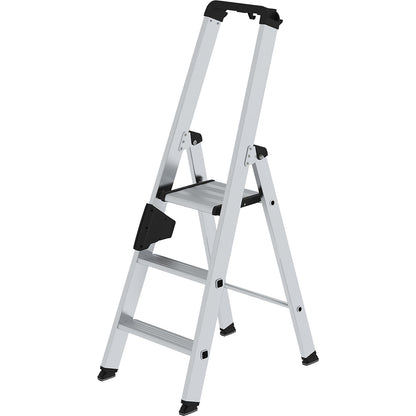 Step ladder, single sided, comfort model with ergo pad®, 3 steps.