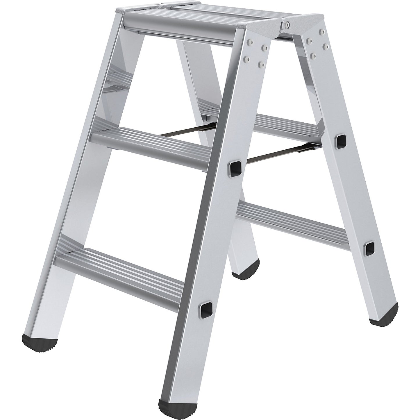 Step ladder, double sided, standard model, 2 x 3 steps.