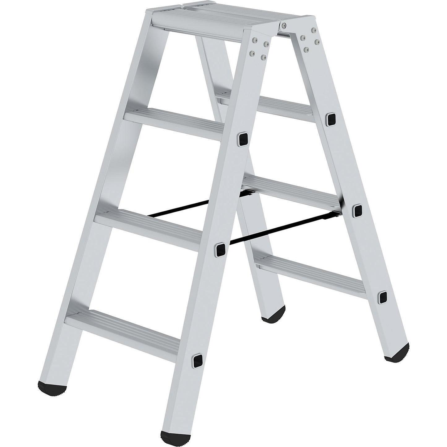 Step ladder, double sided, standard model, 2 x 4 steps.
