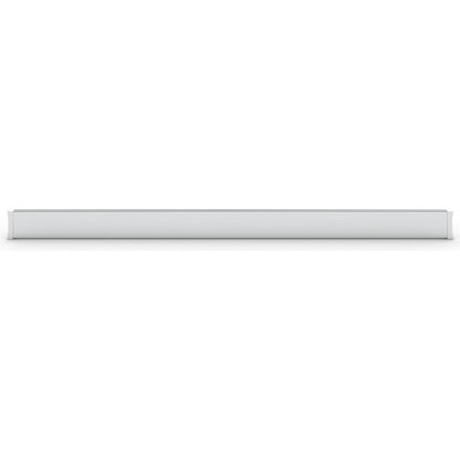 Foot rails for heavy duty shelving units, zinc plated, pack of 5, for shelf width 957 mm.