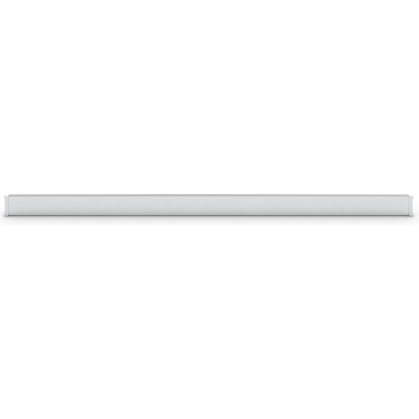Foot rails for heavy duty shelving units, zinc plated, pack of 5, for shelf width 1207 mm.