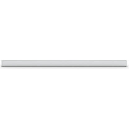 Foot rails for heavy duty shelving units, zinc plated, pack of 5, for shelf width 1207 mm.