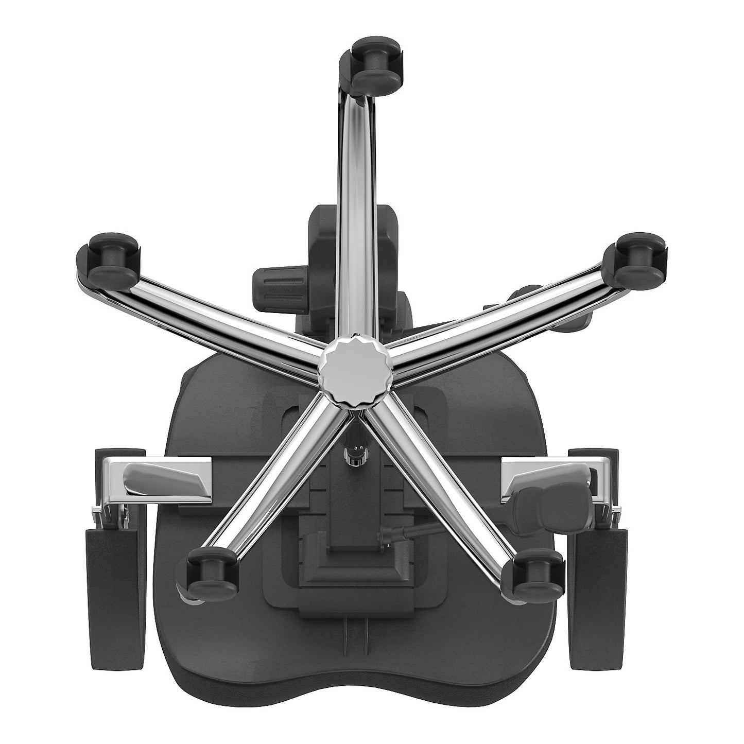 SITNESS 15 operator swivel chair, with Body Balance Tec®, back rest with mesh covering, black.