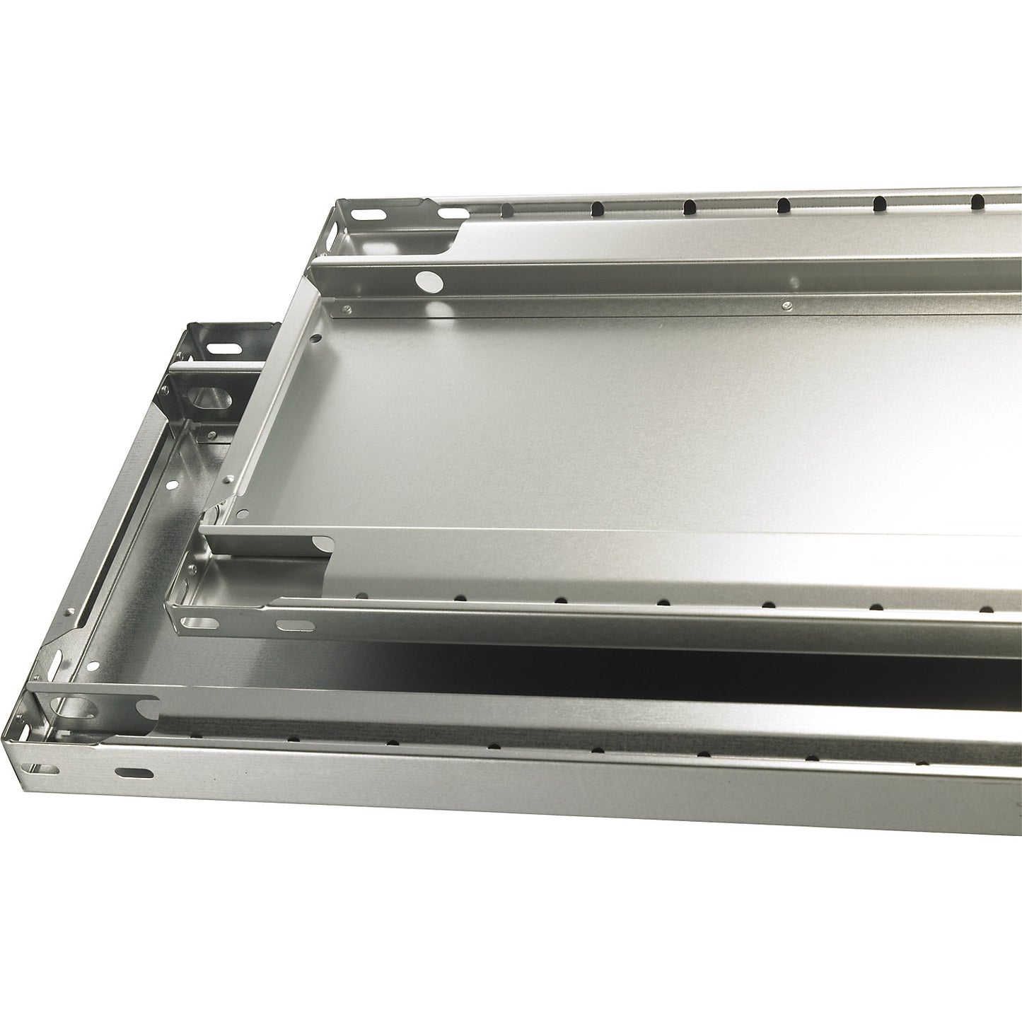 Boltless shelving unit, single row, shelf WxD 1000 x 400 mm, blue, height 2000 mm, extension shelf unit.