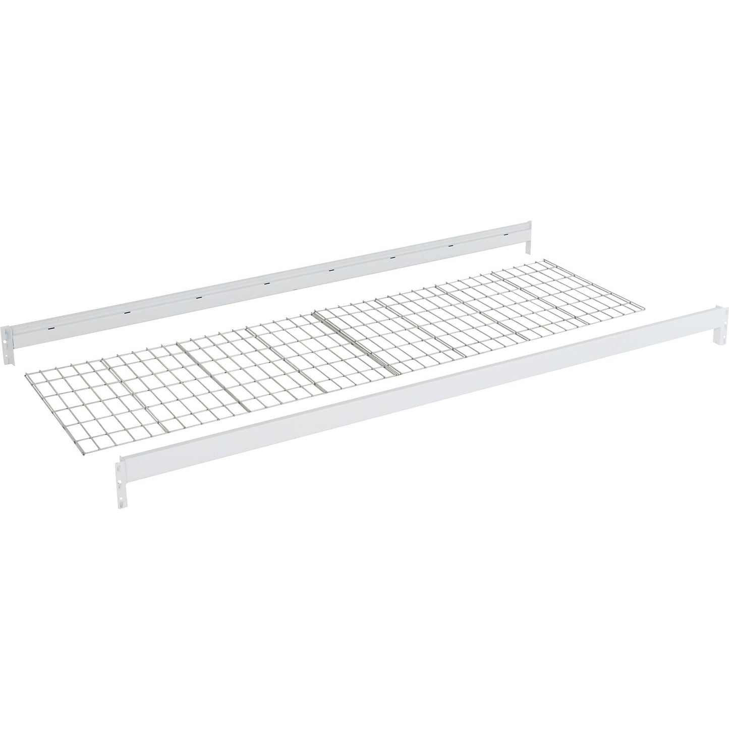 Shelf level incl. support beams, mesh panel, pack of 2, WxD 2250 x 600 mm.
