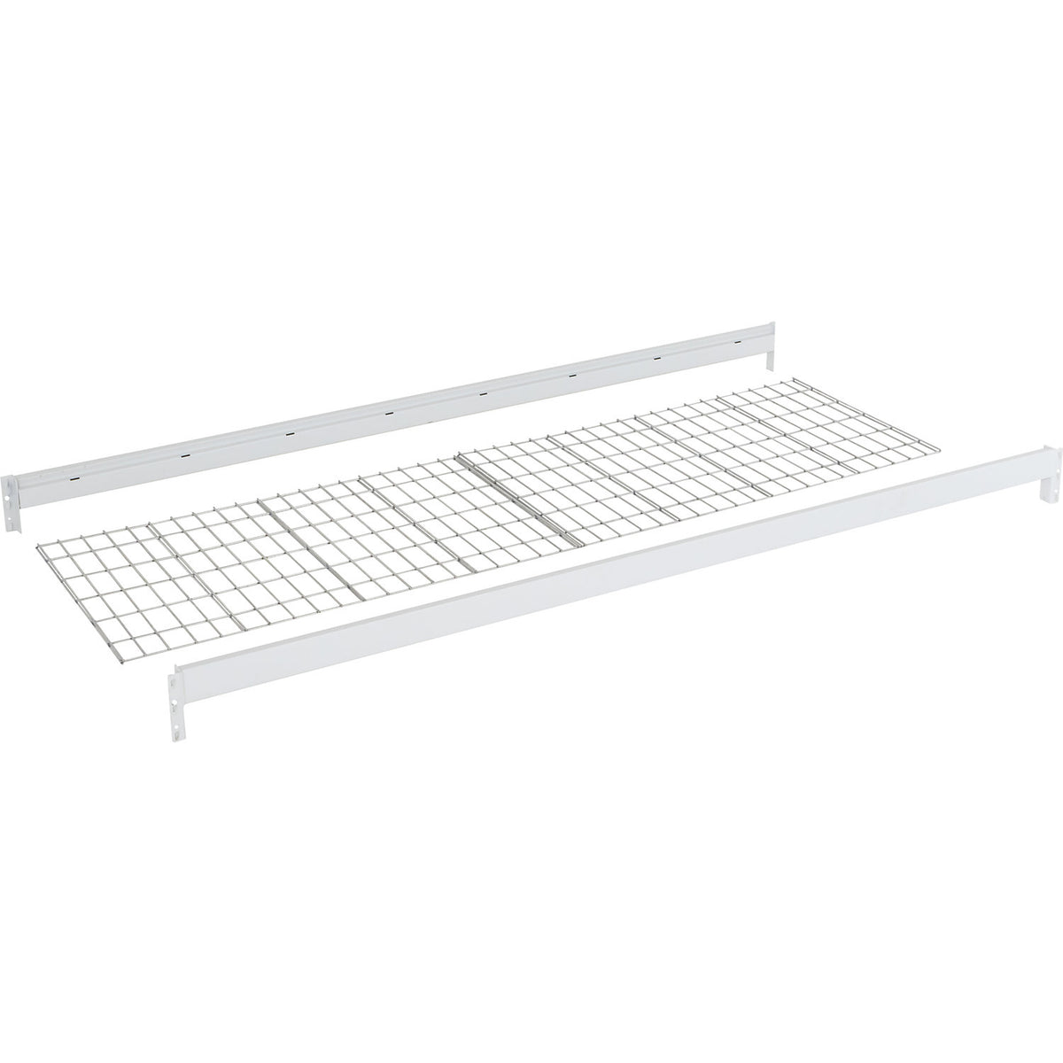 Shelf level incl. support beams, mesh panel, pack of 2, WxD 2250 x 600 mm.