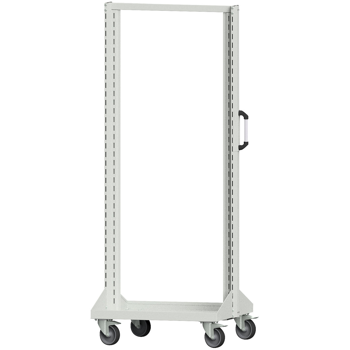 Tool and assembly trolley, trolley without accessories, length 800 mm.