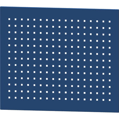 Perforated panel, width 600 mm, length 800 mm, blue.