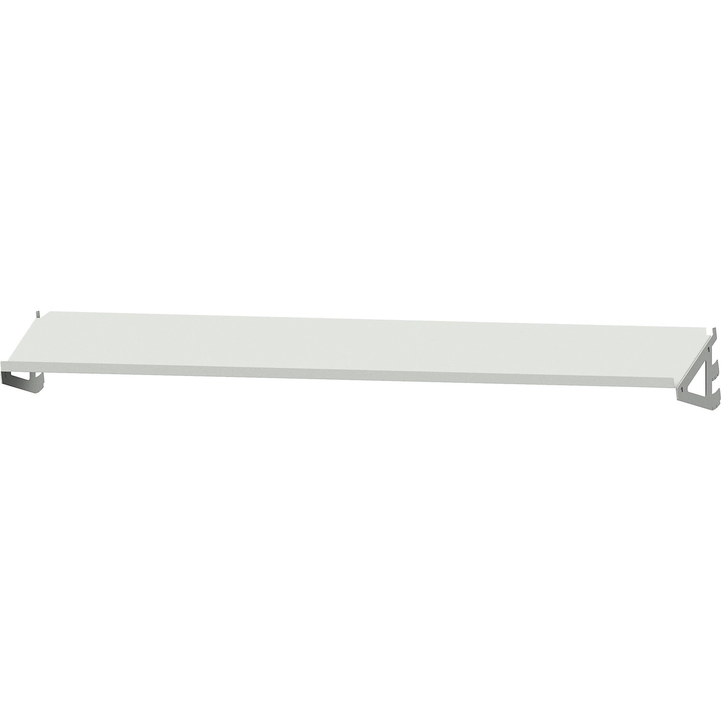 Shelf, width 1250 mm, depth 250 mm, grey.