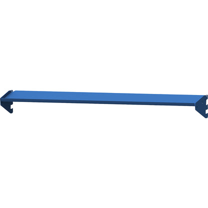 Shelf, width 1250 mm, depth 250 mm, blue.