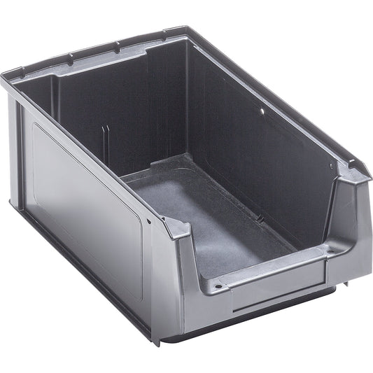 ESD open fronted storage bins, made of polypropylene, LxWxH 350 x 210 x 140 mm, pack of 14.