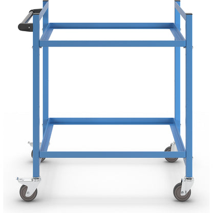 Order picking trolley, LxWxH 970 x 610 x 1045 mm, 2 shelves.