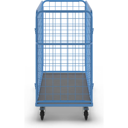 Parcel trolley, HxWxD 1500 x 1550 x 800 mm, max. load 350 kg.